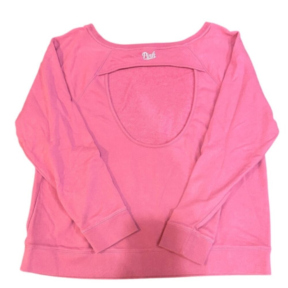PINK Victoria's Secret Open Back Pink Top - Picture 2 of 2